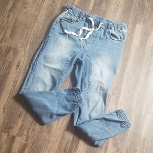 Super stretchy men's denim jogger